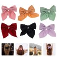 thumbnail image 3 of 6 Pcs Pinces Nœud pour Cheveux Barrettes Nœud pour Femmes Pinces Nœud pour le Dos Accessoires pour Cheveux, 3 of 8