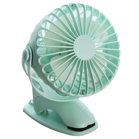 

Portable Clip on Fan Rechargeable Battery Operated Fan Quiet USB Fan Personal Fan Ideal for Outdoor Camping Golf Cart Home Office green