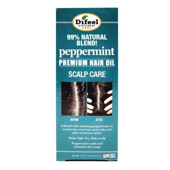 Difeel Scalp Care Peppermint Premium Hair Oil - 8 oz