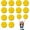 Mixed Gold, variant on 12 PCS pom poms Cheerleading,13.8inch Sports Team Spirits Cheering Squad Dance Training with Finger Rings