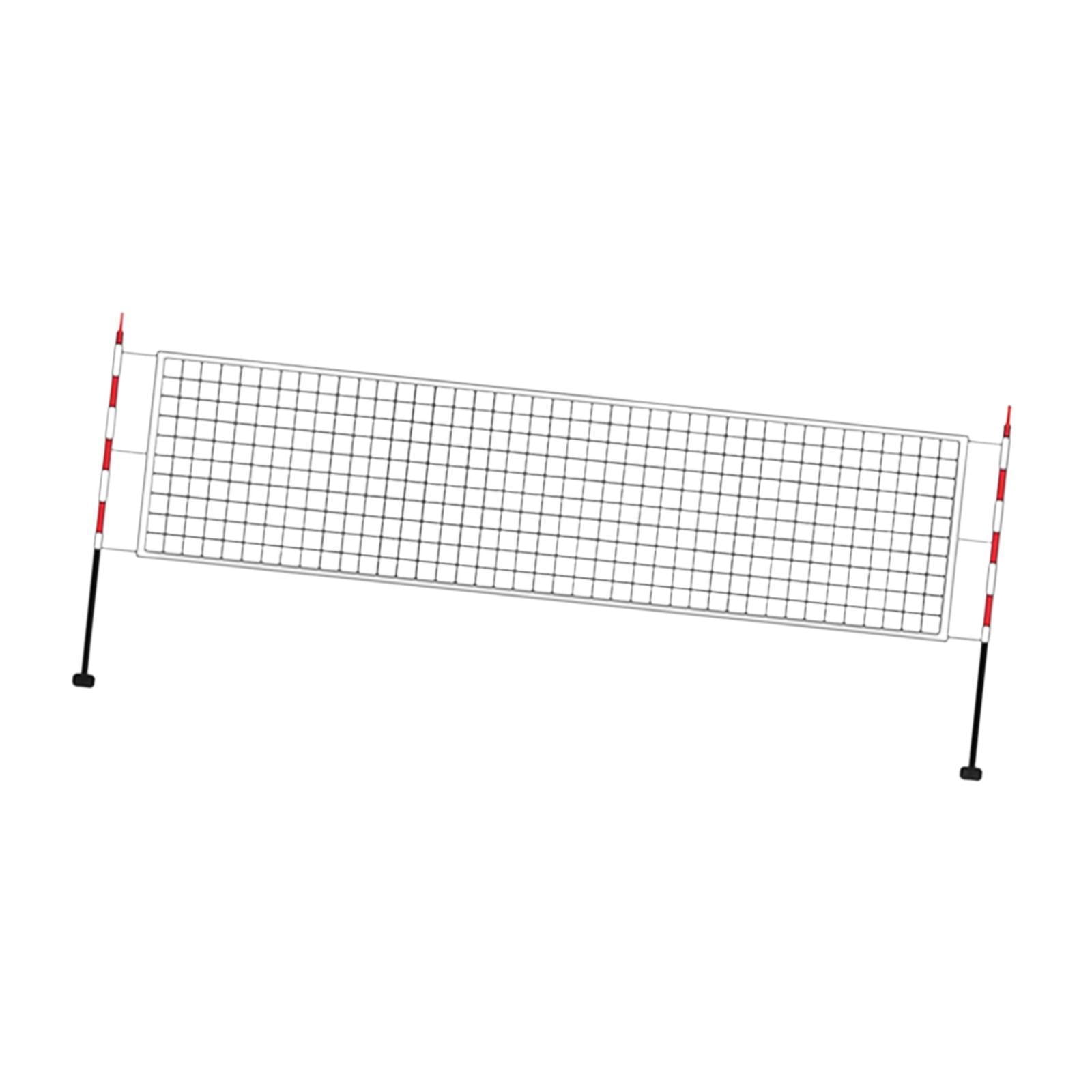 funtasica Nylon Volleyball Network with A Carrying Bag Sustainable Exercise Network Handball -Netting -Volleyball Network for Games Sport Hinterhof Training