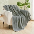 thumbnail image 2 of Gogreen Cozy Blanket Solid Blanket Throw Blanket - 300 GSM Fleece Blanket Throw Size Blanket for Home Decoration, Ultra Soft Blanket Microfiber Throw Blanket (Throw - 50" x 60"), 2 of 8