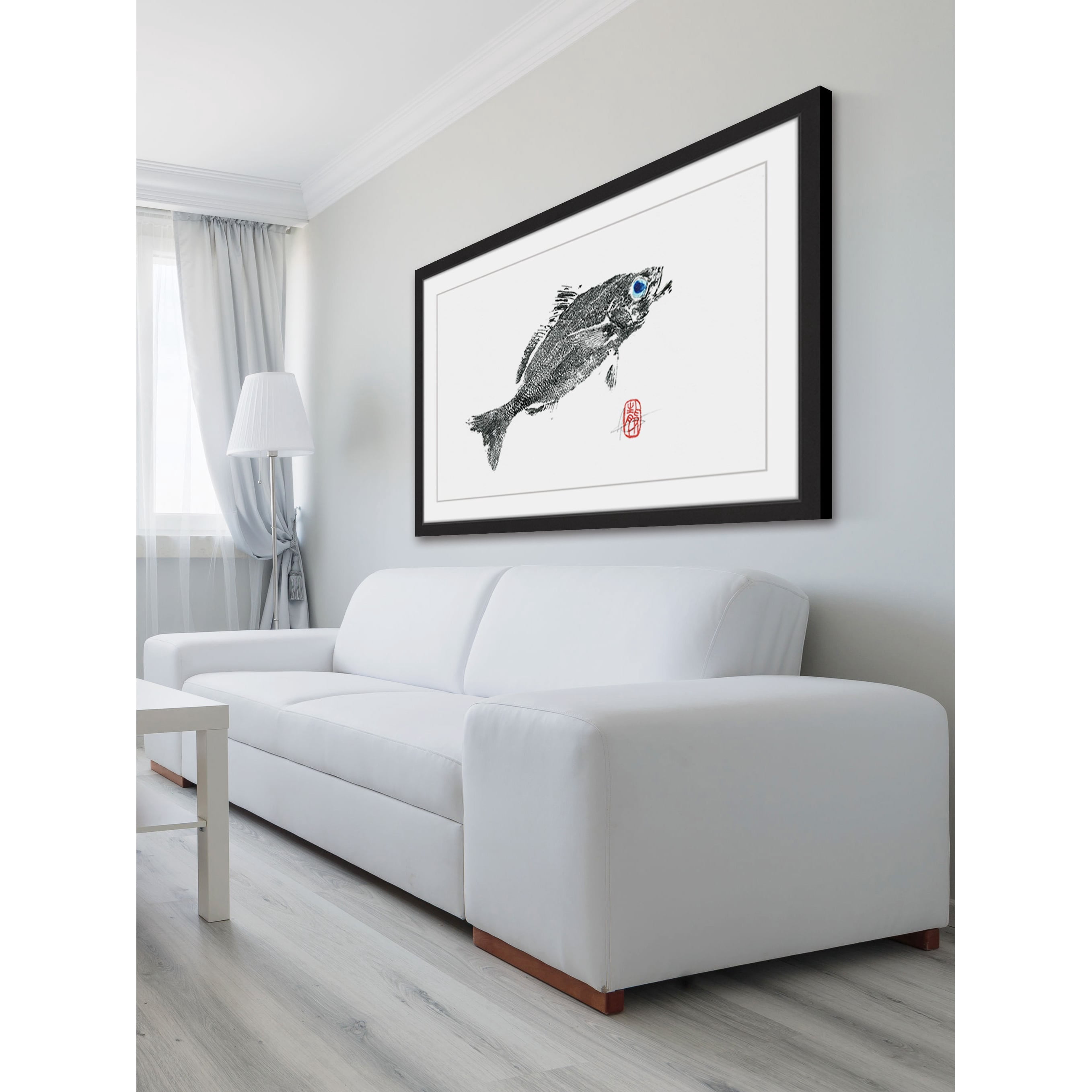 "Corvina" Framed Painting Print