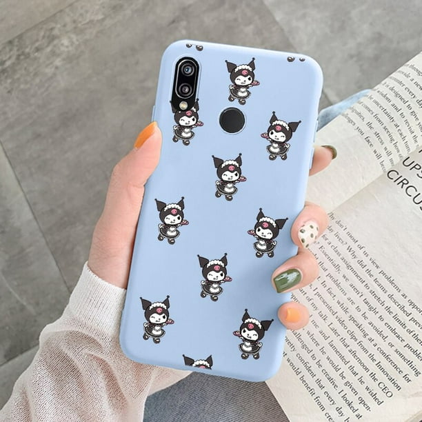 Para Huawei P20 2018 P 20 Lite P20 Pro Funda bonita kuromi Melody Funda de teléfono Funda de TPU suave Dibujos animados Sanrio Funda para Huawei P20Lite xuanjing unisex