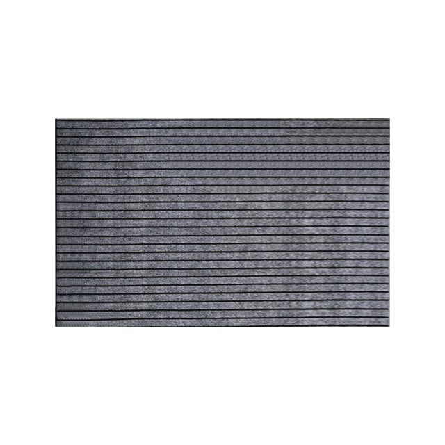 SLYNSHome Paillasson Durable pour Entrée Intérieure, Tapis de Sol Antidérapant Absorbant Résistant à la Saleté Paillasson Intérieur pour Entrée - Gris Foncé
