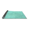 thumbnail image 2 of Ahgly Company Indoor Rectangle Abstract Light Blue Modern Area Rugs, 7' x 9', 2 of 4