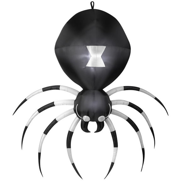 Airblown Inflatables Black and Green Spider, 4'