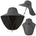 thumbnail image 2 of Escalada al aire libre Pesca Turismo Doble propósito Hombres Gorras Sombrero de pescador de ala grande, 2 of 5