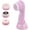 Pink, variant on Face Washer Rechargeable 360 Degree Rotating Blackhead Removal Face Scrubber Cleansing Device for Daily Use Face Scrubber,3 Brush Heads, 2 Speeds,pink