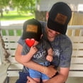 thumbnail image 6 of Daddy to Be Dad in The Street Daddy in The Sheets Hat Daddy Leather Patch Baseball Cap Gifts for Him Father's Day Birthday, 6 of 6