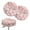 Floral Butterfly, variant on ZIATUBLE Wooden Daisy Bar Stool Seat Covers Soft Chair Stool Cushion 2 Packs with Elastic Bands Stool Seat Cover Protector 12-14 Inch Stretch Circle Chair Slipcover Home Decor