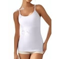 thumbnail image 6 of Sociala Women's Seamless Camisole Tank Tops Stretch Spaghetti Strap Camisoles Built-in Bra Basic Undershirt Tanks, 6 of 10