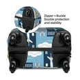 thumbnail image 4 of Naloa Airplanes and Aviation Signs Elastic Suitcase Protector, Travel Suitcase Protector Cover Fits 18-32in Suitcase - Large, 4 of 9