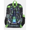 thumbnail image 2 of Minecraft Mode Green Backpack Set with Lunch kit, Headphones and Water Bottle, 2 of 5