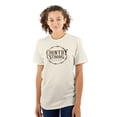 thumbnail image 3 of Country Strong Logo Western Cowboy Men's Graphic T Shirt Tees Brisco Brands 2X, 3 of 5