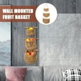 thumbnail image 6 of LABRIMP Fruit Organizer Hanging Fruit Baskets Kitchen Use 1Pack 31.5x13x0.6In, 6 of 8