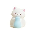 thumbnail image 2 of Miniature Kawaii Cat Figurines, 1.81Inch Resin Kitty Statues for Shelf Desk Decorations, Birthday Christmas New Year Valentine's Day Gifts for Cat Lovers, 2 of 3