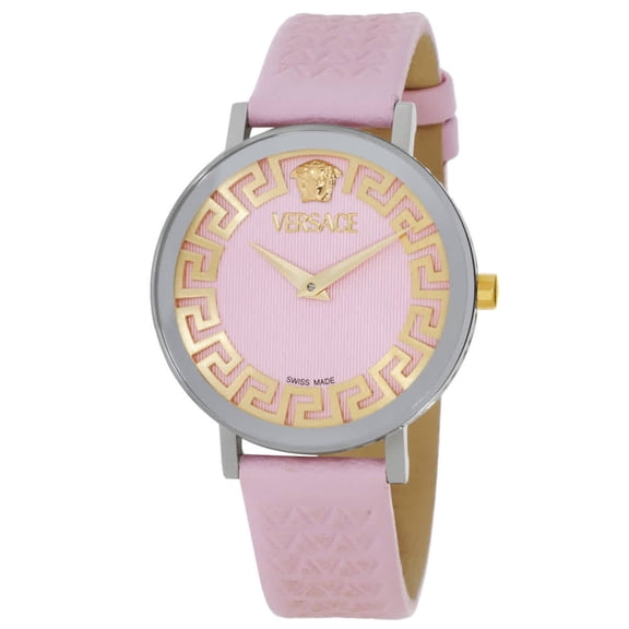 Versace Daedalus Quartz Pink Dial Ladies Watch VE9A00124