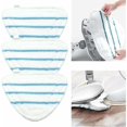 thumbnail image 1 of Microfiber Steam Mop Covers Accessory Universal Washable Triangle Cloths for Hot Spray Steam Cleaner, White Microfiber Steam Mop Pads Machine Washable, 1 of 5