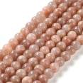 thumbnail image 2 of 5Strand Natural Multi-Moonstone Beads Strands Moonstone & Sunstone Beads Round 6mm Hole: 1mm about 68pcs/strand 15.5 inch, 2 of 5