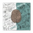 thumbnail image 1 of Modern Bandana, Music Logic Brain Art, Unisex Head and Neck Tie, by Ambesonne, 1 of 2