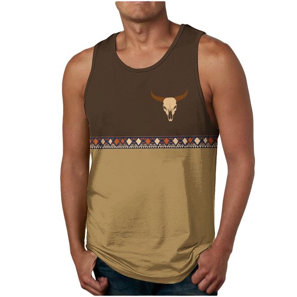 Weiqiqre Men's Plain Tank Tops Workout Gym Tank Top Sleeveless Cut Off Muscle Shirts Acid Wash Tshirts Running Beach Loose Fit Tees