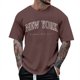 thumbnail image 1 of Camiseta de manga corta con cuello redondo y estampado de arbolitos para hombre, ideal para la playa en verano - Poliéster, informal/viajes/uso diario - Ligera, cómoda y transpirable, 1 of 4