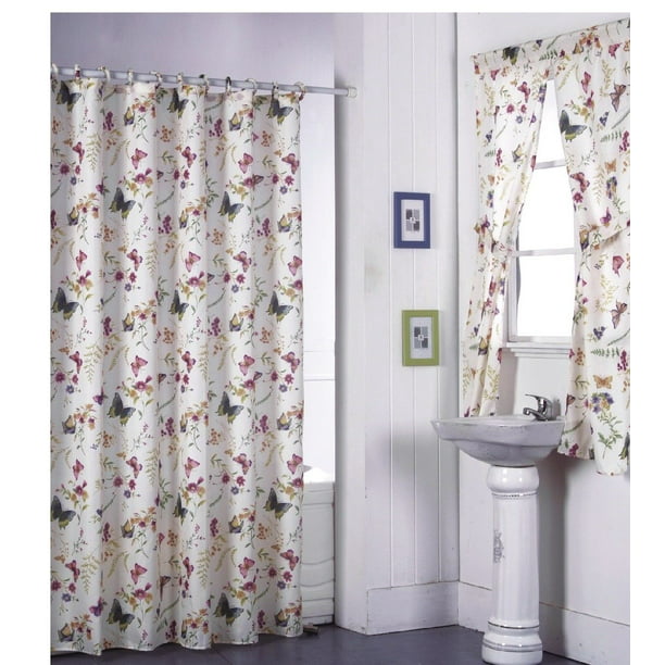 shower curtain rod height