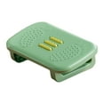 thumbnail image 4 of Taburete para pies perfecl reposapiés debajo del escritorio con rodillo Verde, 4 of 8