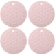 thumbnail image 1 of Paquete de 4 salvamanteles de cocina antideslizantes resistentes al calor, súper suaves, flexibles, fáciles de lavar y secar, perfectos para ollas y sartenes calientes, mesa de comedor y enc, 1 of 5