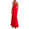 thumbnail image 2 of Betsy & Adam Womens One Shoulder Long Evening Dress, 2 of 2