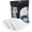 Ice Grey, variant on The Rag Company – Premium FTW – Microfiber Cleaning Towels for Glass, Windows, Mirrors & Polished Surfaces, Streak-Free, Scratchless, 16in x 16in, Pink, 3-Pack