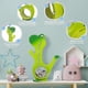 thumbnail image 1 of Wooden Dinosaur Coin Bank with Clear Stomach for Kids and Toddlers, 1 of 3