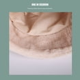thumbnail image 2 of 1 Pcs Winter Faux Fur Bucket Hat,22.0-22.8Inch Thicken Warm Fisherman Cap Fuzzy Hat,Plush Fleece Headwear Sun Hat for Women Pink, 2 of 6