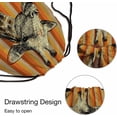 thumbnail image 3 of Drawstring Backpack Ball Sport Ground Bag Sports Backpack Professional Baseball Grand Arena In The Night 14x16.9 Inch, 3 of 6