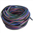 thumbnail image 3 of 4X 4 Pin Connector Cable Cord for LED RGB Strip 3528 5050 Connector Colourful 5M, 3 of 6