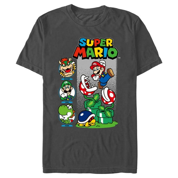 Men's Nintendo Character Adventures Graphic T-Shirt