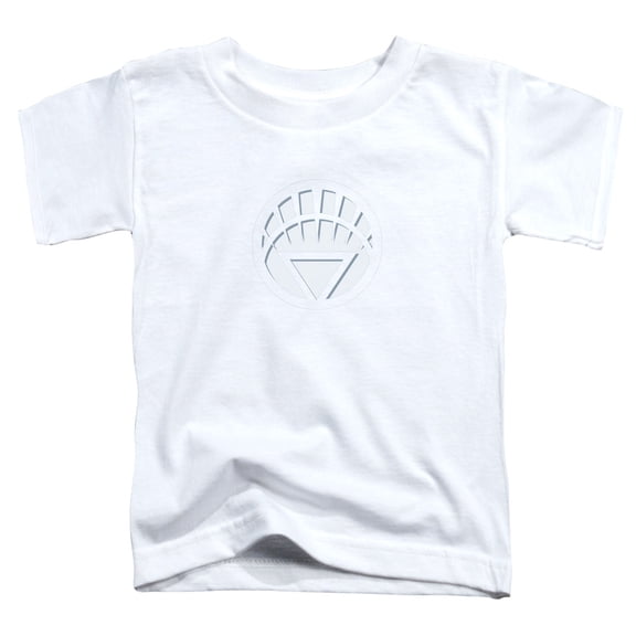 Green Lantern - White Lantern Logo - Toddler Short Sleeve Shirt - 4T