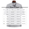 thumbnail image 3 of pstuiky Mangas cortas para hombre, Camisa informal de manga corta, cuello alto, lisa y cómoda para hombre camisas casuales para hombre m, 3 of 3