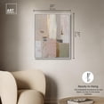 thumbnail image 4 of Misty Pink Dawn III Canvas Print Neutral Boho Art by Art Remedy, White Frame, 24 x 30, 4 of 6