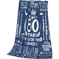 thumbnail image 4 of Retirement Gifts for Men Women 2025, Happy Retirement Gifts Blanket 50"x60", Funny Retirement Gifts for Men, Best Retired Gifts for Coworker, Cool Retirement Decorations Men, 4 of 5
