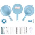 thumbnail image 1 of Up to 65% off Kitchen Gadgets Kitchen Supplies Multi-function Vegetable Cutter Grater Manual Shredder Radish Potato Shredded Kitchen Organizers and Storage, 1 of 9