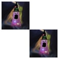thumbnail image 1 of Bearachild Sombrero de Halloween brillante, luces LED para vacaciones, sombrero, decoración de fiesta, colgante, sombrero de brillante, Type1 NO1, 1 of 6