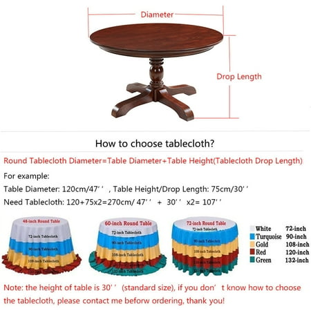 Fashion 47 Round Glitter Sequin Tablecloth Table Cloth Cover Overlay Wedding Event Banquet Party Decor Canada Fashion 47 Round Glitter Sequin, What Size Overlay For 120 Inch Round Table