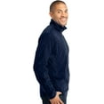 thumbnail image 4 of Port Authority ®  Microfleece 1/2-Zip Pullover. F224 2Xl Black, 4 of 5