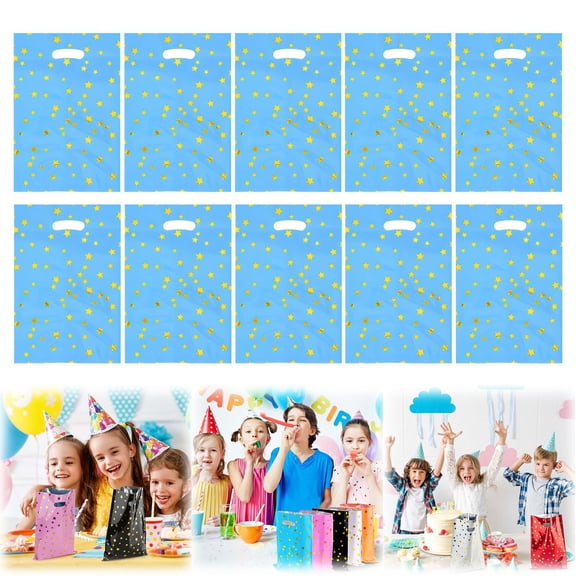 Bags 10 PCS Loot Bags For Kids Children Birthday Easter Holiday Wrap Decoration