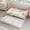 pink, variant on Danolapsi Metal Daybed with Trundle, Twin Size Day Bed Frame with Charging Station and LED Lights, Space Saving Platform Sofa Bed Frame with Heavy Duty Metal Slats for Living Room, Bedroom