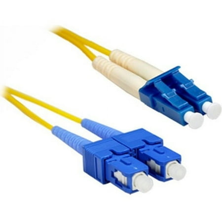 UPC: 0849171030139 | ENET 7M SC/LC Duplex Single-mode 9/125 OS1 or Better Yellow Fiber Patch Cable 7 meter SC-LC Individually Tested