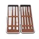 thumbnail image 2 of 7pcs astilla profesional de acero inoxidable pedicura manicura cutícula removedor kit conjunto de herramientas, 2 of 8