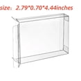 thumbnail image 2 of RUITROLIKER 10pcs Clear Case Dustproof Sleeve Protection Sleeve Sleeve for Genesis Games Cartridge, 2 of 6